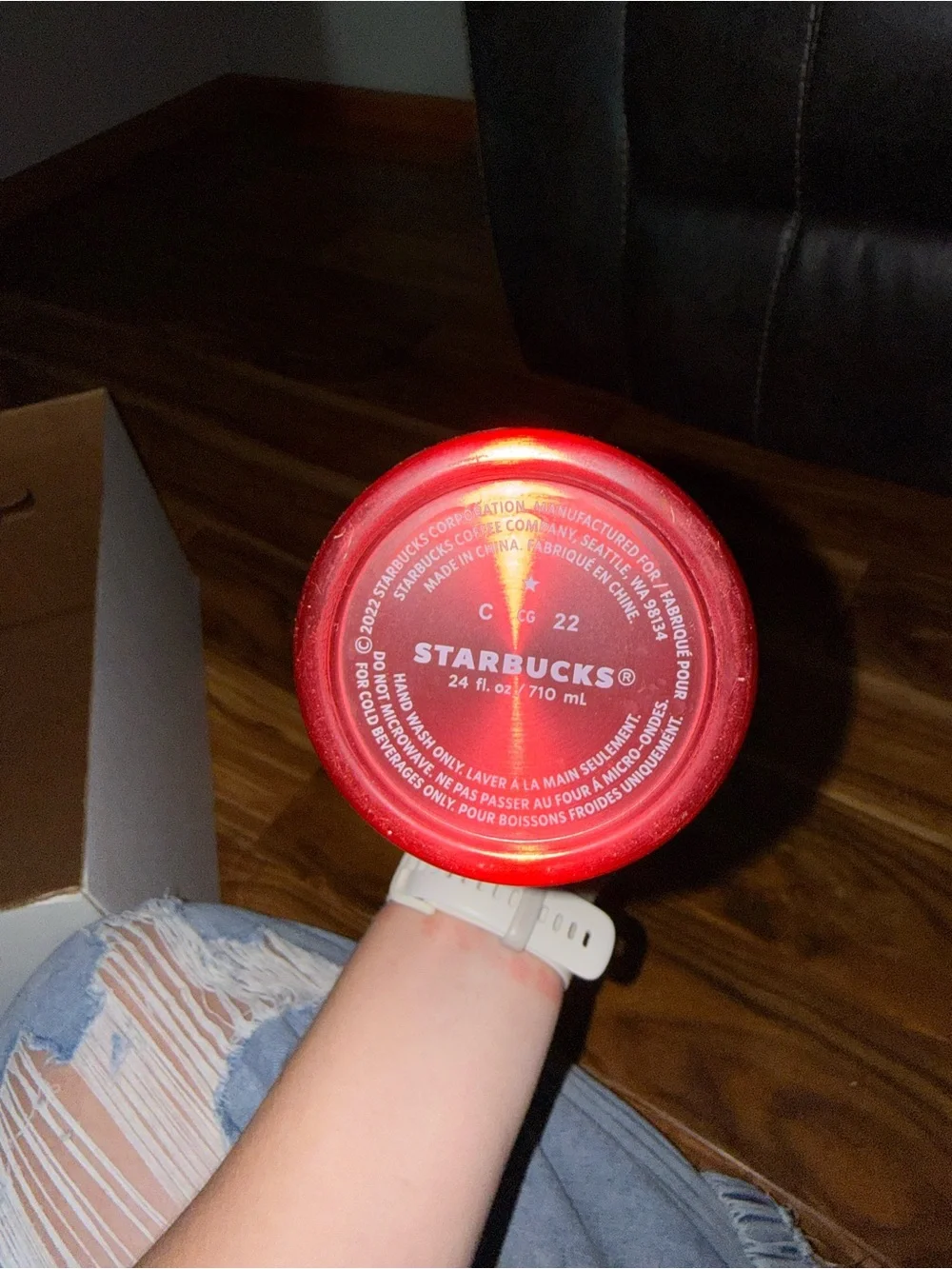 Starbucks tall tumbler